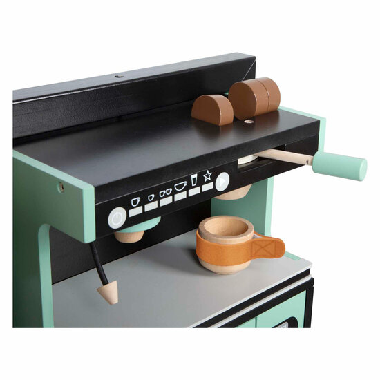 Small Foot - Houten Industriele Keuken met Keukeneiland, 18dlg.