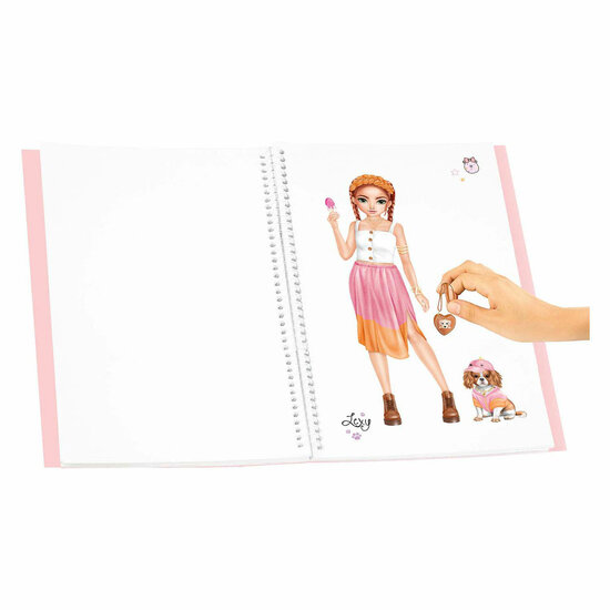 TOPModel Dress me Up Stickerboek Groot