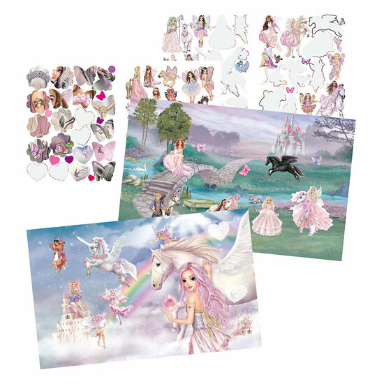TOPModel Stickerworld Stickerboek Viva Violet