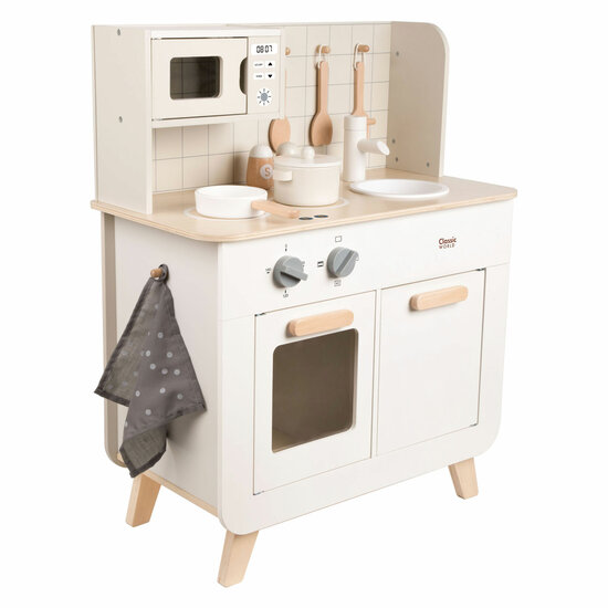 Classic World Houten Chef&#039;s Speelkeuken, 11dlg.