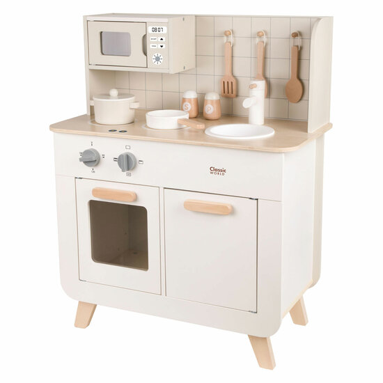 Classic World Houten Chef&#039;s Speelkeuken, 11dlg.