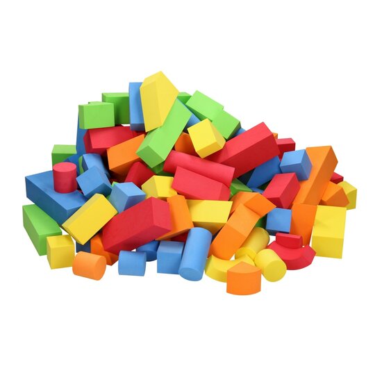 Foam Bouwblokken, 131dlg.