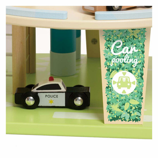 Classic World Houten Duurzame Garage met Accessoires, 19dlg.