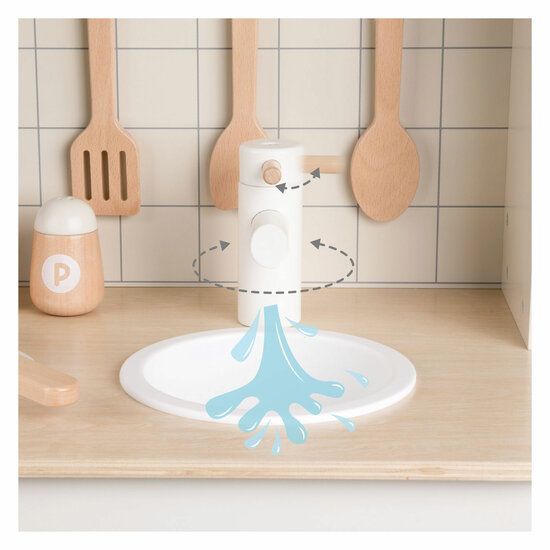 Classic World Houten Chef&#039;s Speelkeuken, 11dlg.