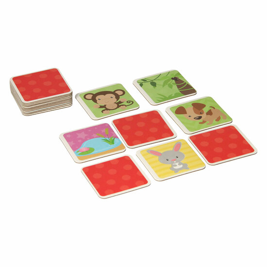 Lobbes Memo Spel - Dier &amp; Huis