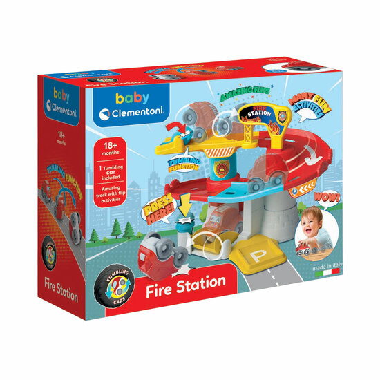 Clementoni Baby Brandweerkazerne met Auto
