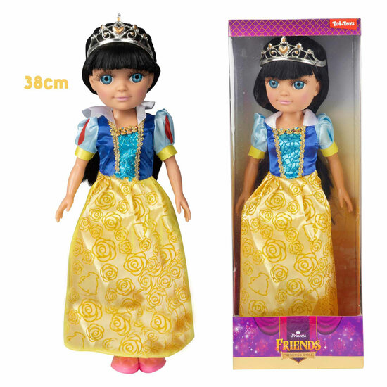Princess Friends Modepop Sprookjesprinses, 38cm