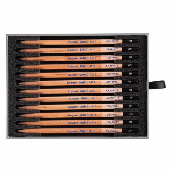 Bruynzeel Design Graphite Box 12 Stuks