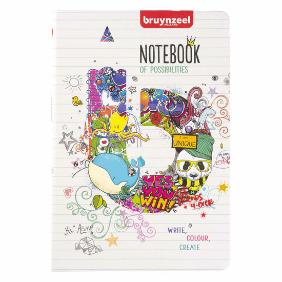 Bruynzeel Notitieboek A5 80 G/M 160 Pagina&#039;S