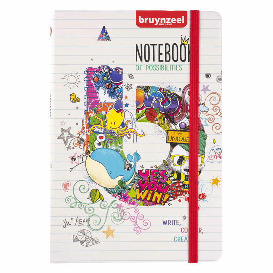 Bruynzeel Notitieboek A5 80 G/M 160 Pagina&#039;S
