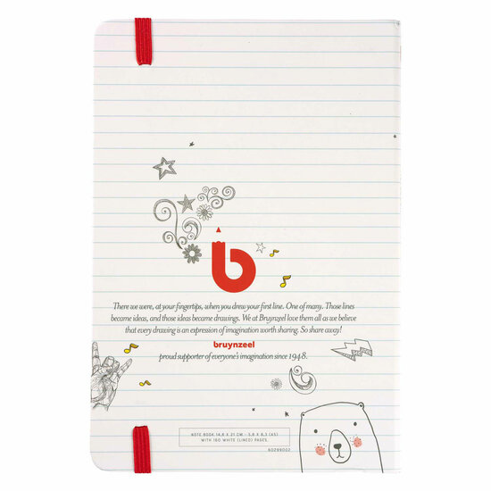 Bruynzeel Notitieboek A5 80 G/M 160 Pagina&#039;S