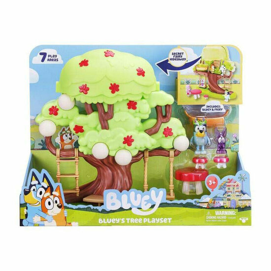 Bluey Spelen in de Boom Speelset, 6dlg.