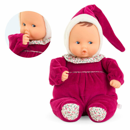 Corolle Babipouce - Roze Grenadine Pop, 28cm