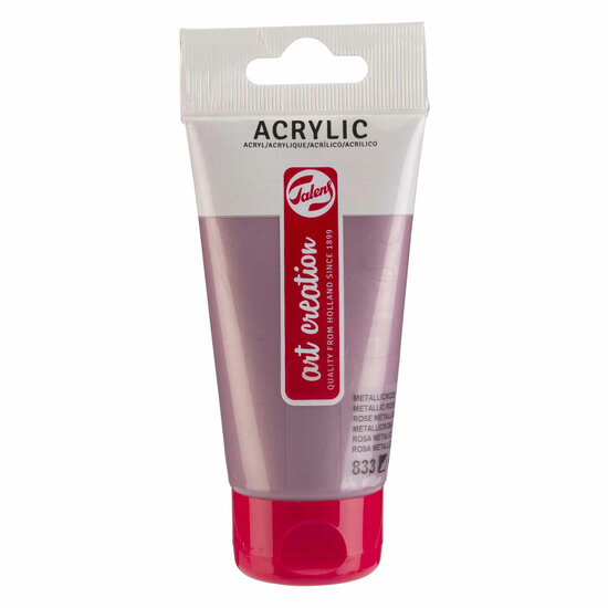 Talens Art Creation Acrylverf Tube 75ml metallicroze 833