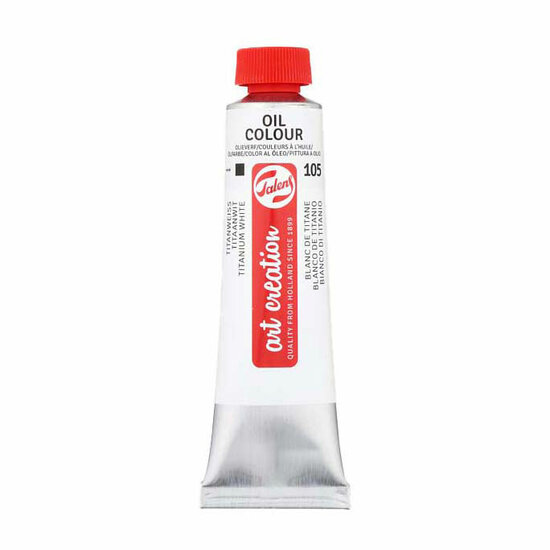 Talens Art Creation Olieverf Tube 40Ml Titaanwitsaffloerolie