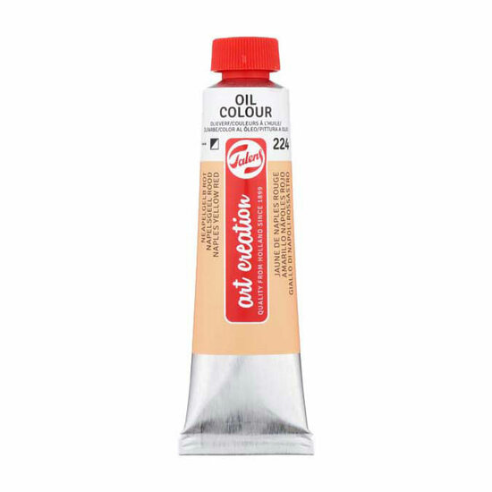 Talens Art Creation Olieverf Tube 40ml Napelsgeel Rood 224