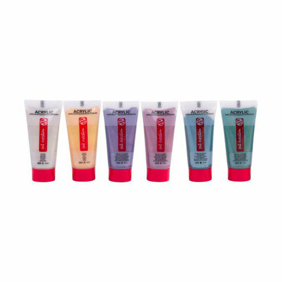 Talens Art Creation Acrylverf Set metallic, 6x12ml