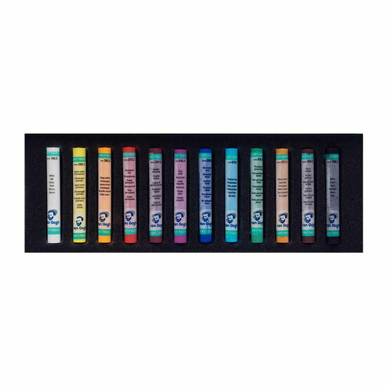 Van Gogh Softpastels Starterset met 12 Kleuren
