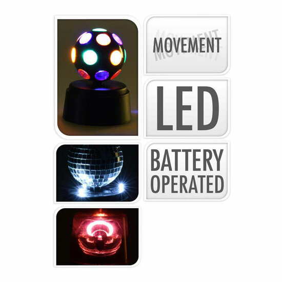 Disco Lampenset, 3dlg.