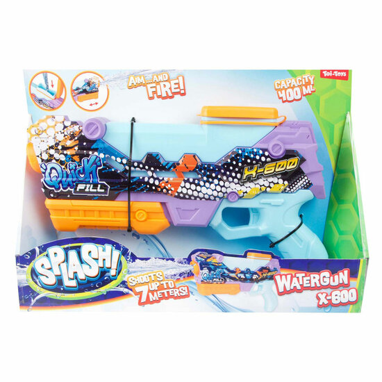 Splash Waterpistool Quick Fill X600