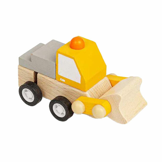Bigjigs Houten Opwind Vrachtwagen