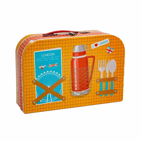 Bigjigs Londen Theeservies Speelset, 24dlg.
