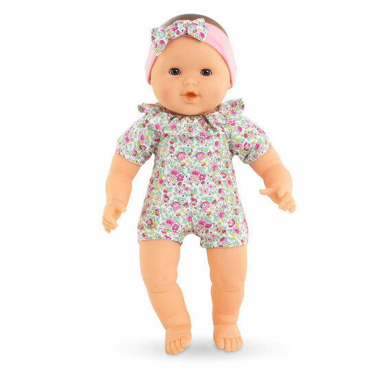 Corolle Grote Babypop met Bloemetjes, 36cm