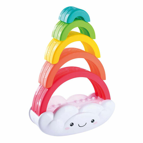 Play Regenboog Stapeltoren, 6dlg.