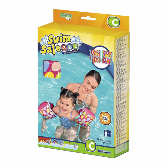 Bestway Zwembandjes Aquastar Roze, 1-3 jaar