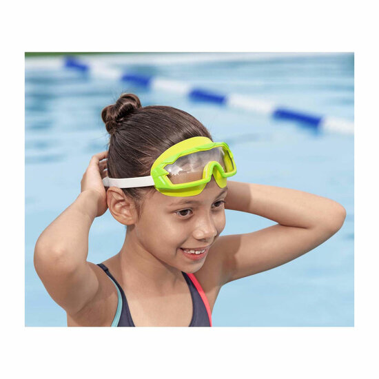 Bestway Tidal Surge Duikbril Groen Geel, 7 jaar