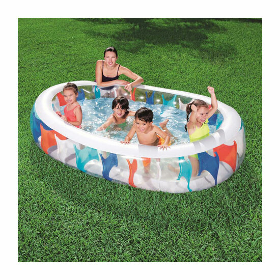 Bestway Familiebad Ovaal Elliptic, 229cm