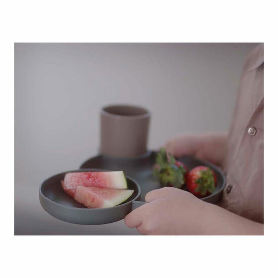 Dantoy Kinderservies Olijfgroen, 7dlg.