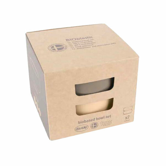 Dantoy Kommenset Beige/Mokka, 2dlg.