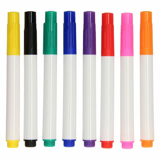 Lobbes Textielmarkers, 8st.