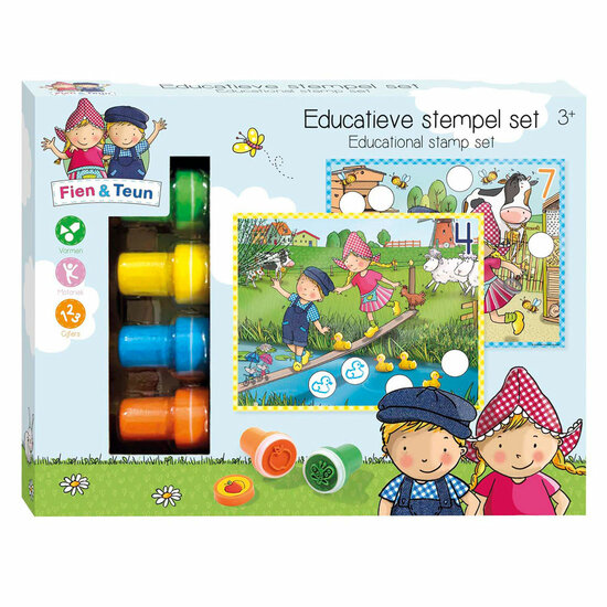 Fien &amp; Teun Educatieve Stempelset