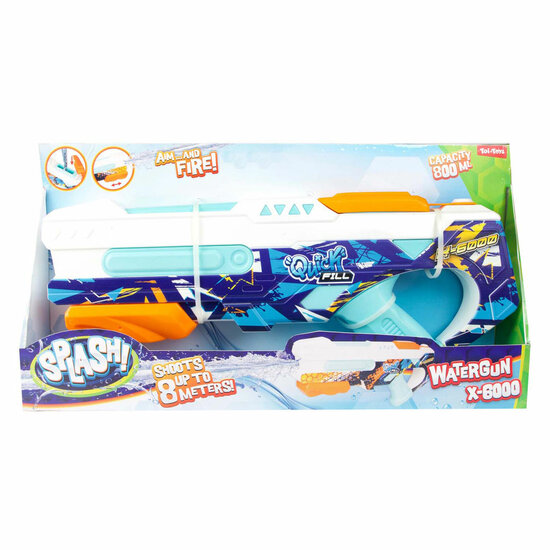 Splash Waterpistool Quick Fill X6000