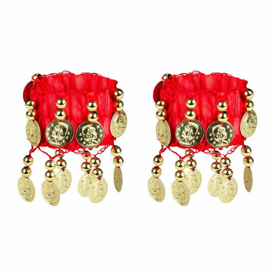 Belly Dance Set Rood, 3dlg.