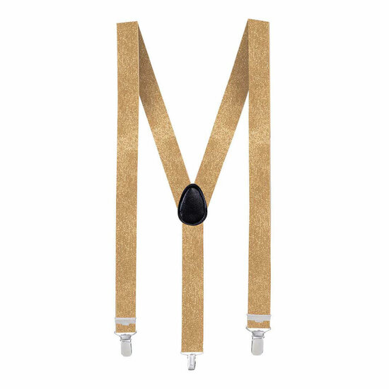 Bretels Basic Goud