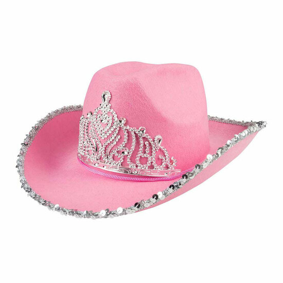 Hoed Glimmer Roze