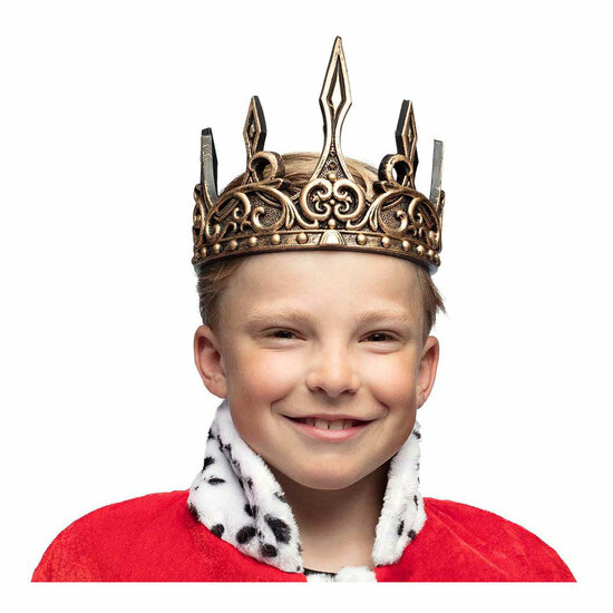 Kroon Middeleeuwse Koning Schuim