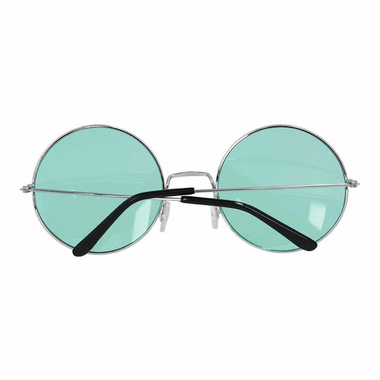 Partybril Hippie XL Groen