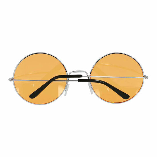 Partybril Hippie XL Oranje