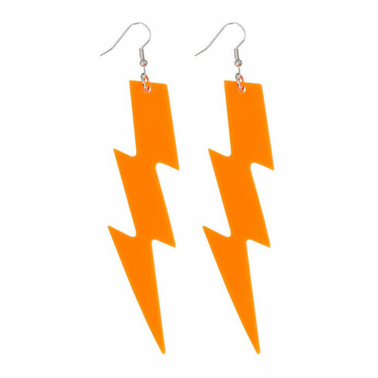 Oorbellen Flash Neon Oranje