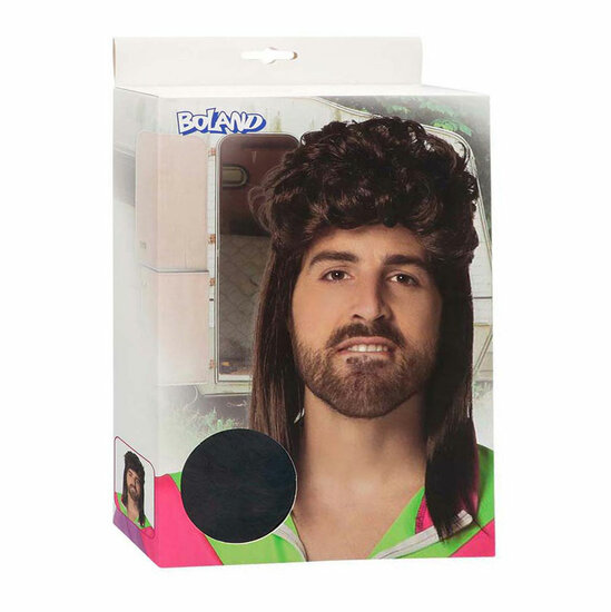 Pruik Larry Bruin