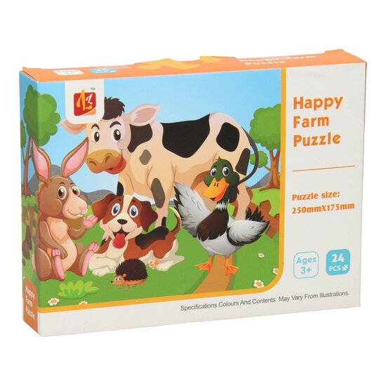 Puzzel Boerderij, 24st.