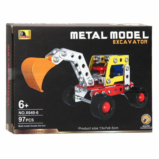 Constructieset Graafmachine, 95dlg.