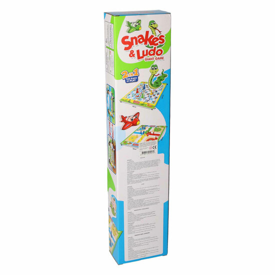 Snakes &amp; Ludo Bordspel Dubbelzijdig