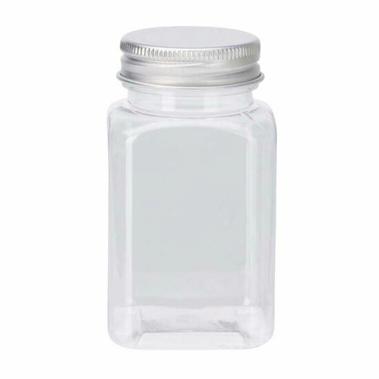 Glazen Opbergpotjes met Deksel, 4st.