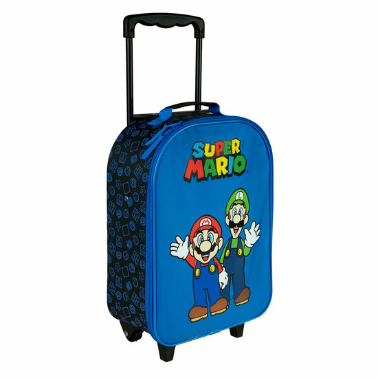 Kindertrolley Super Mario Blauw