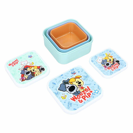 Woezel &amp; Pip Broodtrommel 3-in-1 Fresh Bites